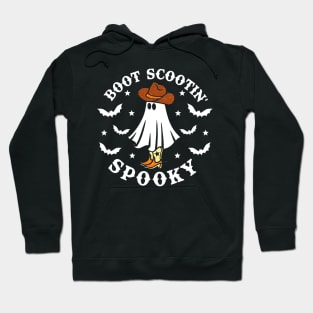 Boot Scootin Spooky Sweatshirt, Cute Spooky Shirt, Halloween Gift, Halloween Shirt ,Cowboy Ghost Shirt,Western Halloween Shirt Hoodie